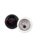 Oil pressure gauge 12V 0-8bar black