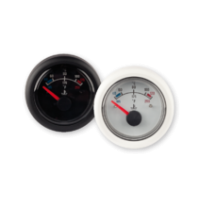Temperature gauge 12V 40-120deg black
