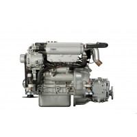 Marine diesel engine CM2.27  whith gearbox TMC40 and panel ALFA20E