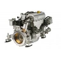 Marine diesel engine CM4.65 with gearbox ZF 25 and motor panel ALFA30E