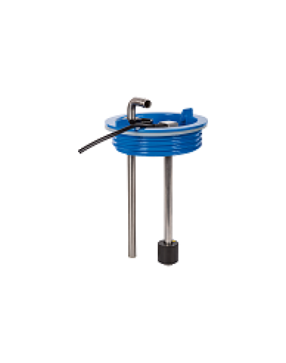 Water tank cap with level sensor